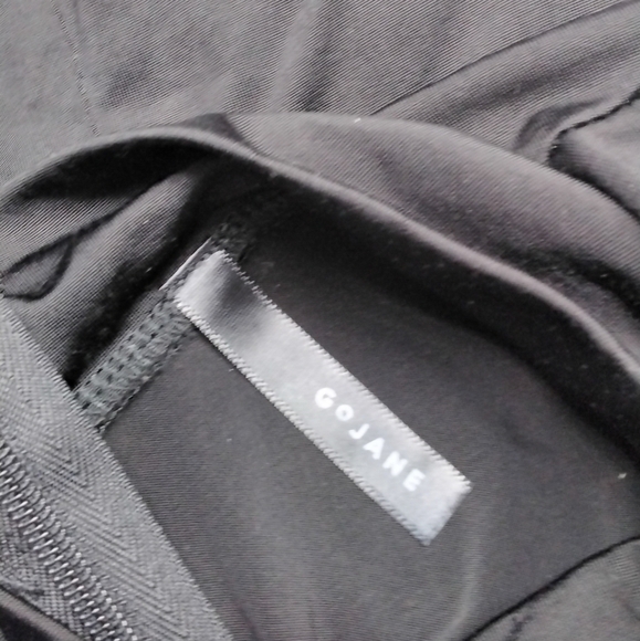 Go Jane Black Body Con Dress With Front Cut Out   Size Small - Picture 5 of 5